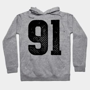 Ninety One 91 Hoodie